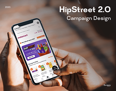 Swiggy Instamart D2C Hipstreet 2.O Campaign Design