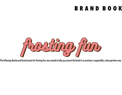 Brand Book - Frosting Fun Bakery