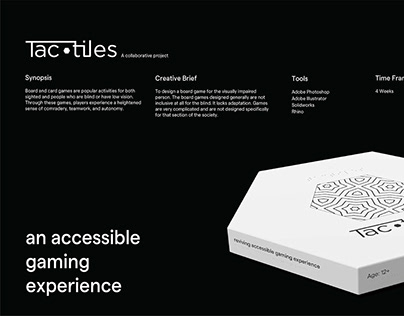 Tactiles- An accessible gaming experience