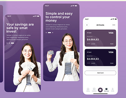 Finance UI Mobile App