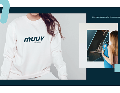 Clothing and posters for Muuv Fitness