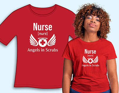 Nurse: Angels in Scrubs Shirt