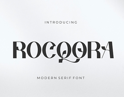 Rocqora Serif Font