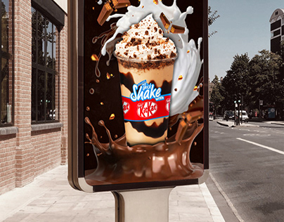 Advertising design (Kit Kat)