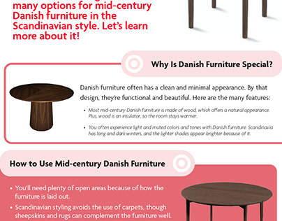 The Advantages of Mid-century Danish Furniture