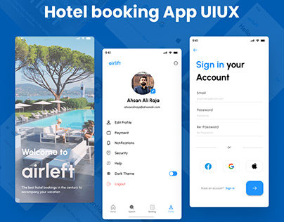 Hotel Booking App UIUX