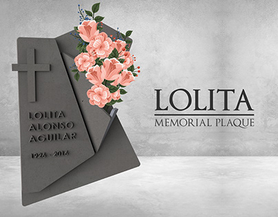 Lolita - Memorial Plaque