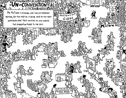 "Un-Convention-al" Kid's Puzzle Page