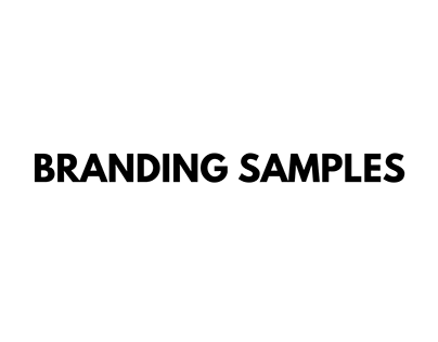 Branding Samples
