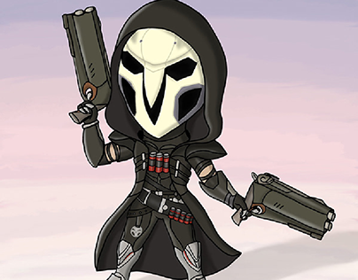 Chibi Reaper from Overwatch