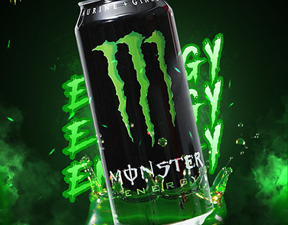 Monster Energy drink social media post