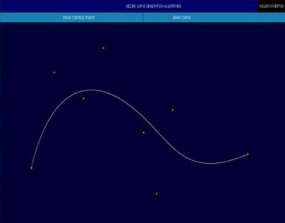 Computer Graphics- Bezier curves
