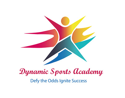 Modern Dynamic Sports Academy Logo Design