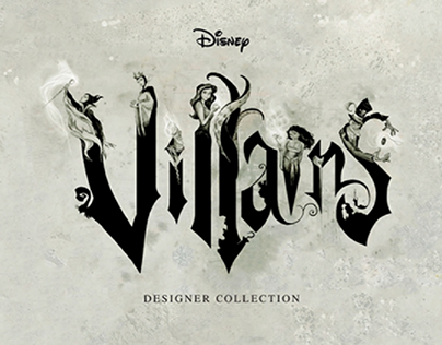 Diseño Libro "Villanos de Disney"