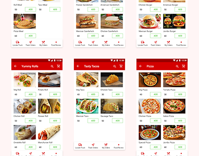 SnackBox (Food Truck Mobile App)