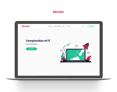 Genatec: A website redesign
