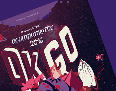 Poster: Geração Eleita | Acampamento OK GO!