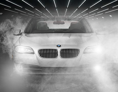 Smoke Effect on BMW