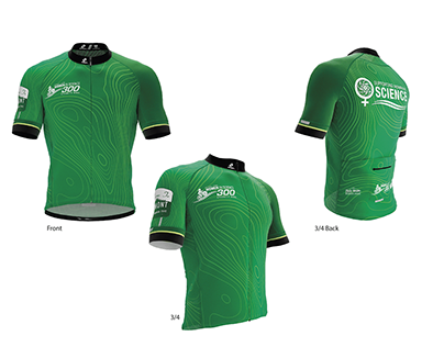 Cycling Kit for Women in Science 300 Ride Vermont