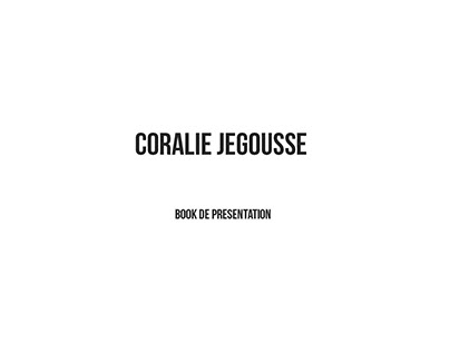 Book de Présentation Coralie Jegousse