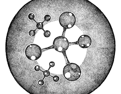 Collagen Molecules illustrations