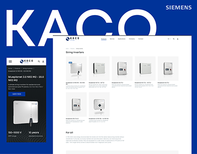 KACO new energy | Website