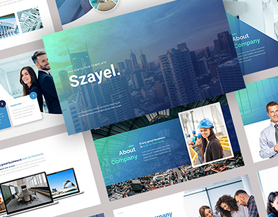 Szayel - Company Profile Presentation Template