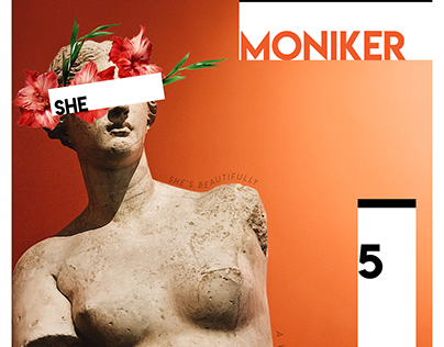 Moniker - Magazine Cover
