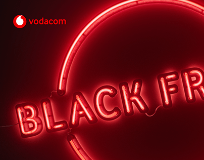 Vodacom Black Friday Visual Identity