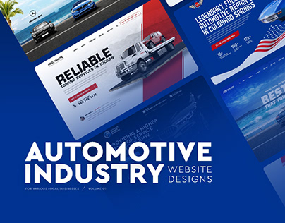Automotive Industry | Web Designs Volume 01