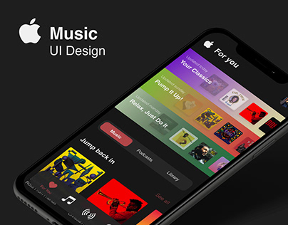 Apple Music - UI Design