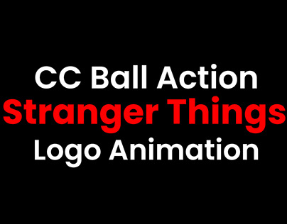 Stranger Things Logo Animation