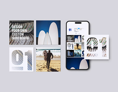 Project thumbnail - SURF company - Instagram design