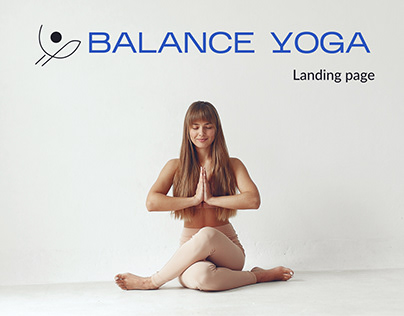 Balance Yoga︱Landing page