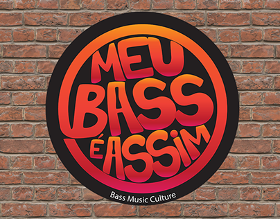 Meu Bass é Assim - Logo Design