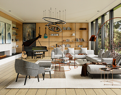 Project thumbnail - Livingroom interior design | Shape A&D