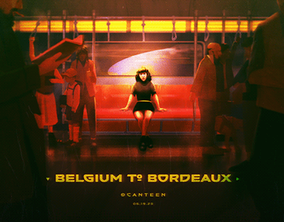 Belgium to Bordeaux