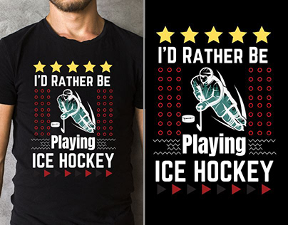 I'D Rather Be Playing Ice Hockey