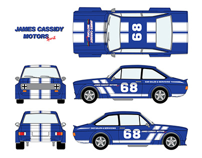Rally Car wrap design!
