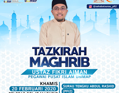 Surau Tengku Abdul Rashid (PFi2): Tazkirah Maghrib