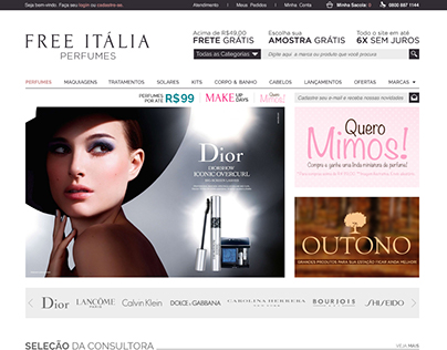 Free Itália New Online Store
