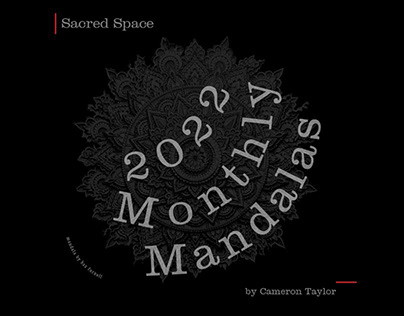 2022 Monthly Mandalas :: Sacred Space