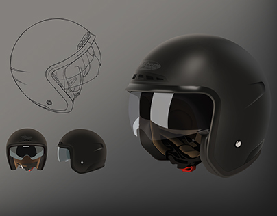 Nitro Motorcycle Helmet