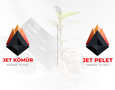 Jet Kömür - Jet Pelet Logo Design