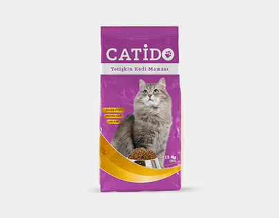 Cat Food Packaging Design