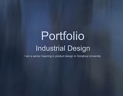 Zhangxun's 2020 Portfolio Industrial Design