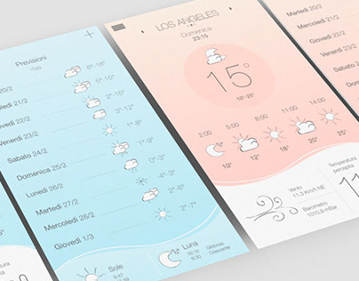 Weather App - App Design