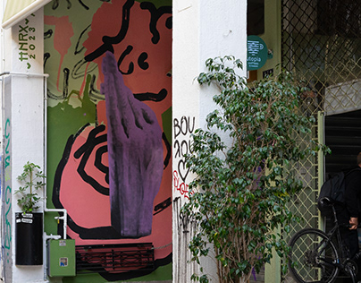 MOTS & HNRX. Athens, painting in the streets