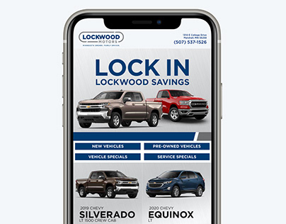 Lockwood Motors Branding
