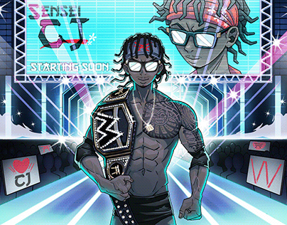 Sensei CJ in WWE